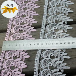 義烏楓格花邊 專業(yè)水溶滌綸鏤空蕾絲新款花邊廠家直銷，賦能時(shí)尚服飾輔料市場(chǎng)
